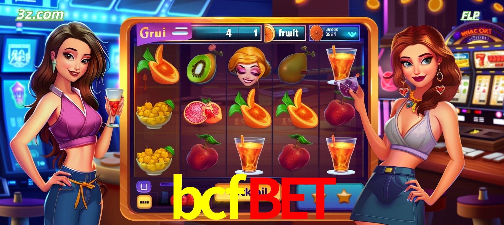 bcfbet cassino online com caça-níqueis de frutas e coquetéis coloridos
